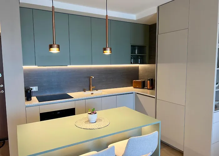 Cozy Designer Apartments, Self Check-in & Free Parking קלייפדה